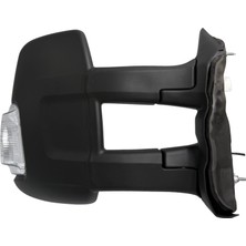 Spj Dış Dikiz Aynası Ford Transit V363 ( Uzun Kol ) 2014-2022 Elektrikli, Isıtmalı, Beyaz Sinyalli, Manuel Katlanır, Siyah Kapak, 6 Pin