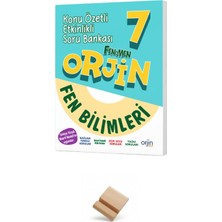 Kurmay Orjin 7. Sınıf Maarif Fen Bilimleri Konu Özetli Etkinlikli Soru Bankası + Telefon Standı