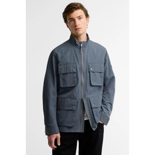 Barbour International B.ıntl Course Showerproof Ceket CH51 Washed Charcoal