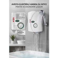 Muhtelif Avesta Elektrikli Şofben Ani Su Isıtıcı 3 Kademeli Sıcaklık Ayarlı 220-240V