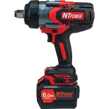 Badem10 Nt Power C-1050 3/4" Akülü Somun Sökme Makinesi 21V 1800 Nm Profesyonel Darbeli Somun Sıkma