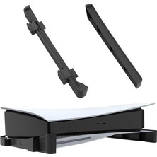 Renas Store Xspring Yatay Stand Siyah Yatay Taban Desteği, Disk ve Dijital Sürüm ile Uyumlu, Ps5 Konsol ve Aksesuarları Için Masa Üstü Düzenleyici ve Saklama Standı, Dayanıklı ve Sağlam, Konsolunuzu Güvenle Korur
