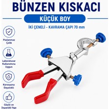 Labolist Bünzen Kıskacı - Küçük Boy - Iki Çeneli-Nivolu Pens -Kavrama Çapı 70 mm