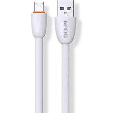 Renas Store Imeng 3.1A Usba To Micro Data ve Hızlı Şarj Kablosu ML109 Beyaz