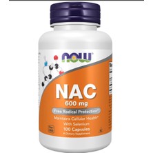 Now N-Acetyl Cysteine 600 Mg 100 Kapsül N. A. C.