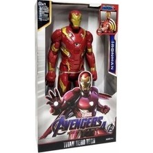 Ürün Sarayı Iron Man 30 cm Sesli & Işıklı Aksiyon Figür Oyuncak Renkli Avengers Temalı Hediyelik