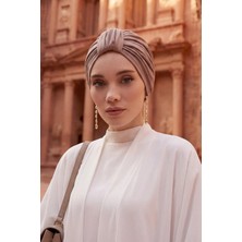 Aisha's Design Şık ve Kullanışlı Bone,Vizon,B-68