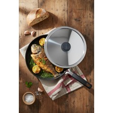 Bernardo Wave  32cm Granit Balık Tavası