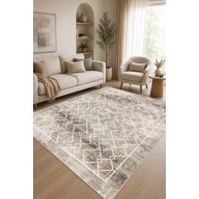 Pelura Halı Kilim Desen Dekoratif Kaymaz Taban Yıkanabilir Dijital Baskılı Salon Halısı