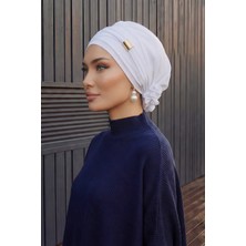 Aisha's Design Aksesuarlı Şifon Hazır Türban,ht-95s,ht-95s