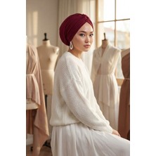 Aisha's Design Mihrace Penye Bone,B-4,Bordo