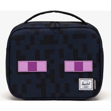 Herschel Minecraft Pop Quiz Çocuk Siyah Sırt ÇANTASI.07615