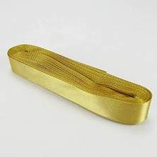 Renas Store Pompon Gold (Altın) Saten Kurdela 2 Cm. x 10 Metre