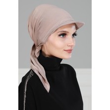 Aisha's Design Siperlikli Bandana,B-40,Vizon