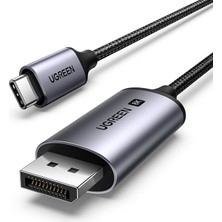 Bemy Ticaret USB C Displayport 1.4 Kablosu 8k 60Hz 30Hz 4K 240Hz 144Hz Hdr Vrr Thunderbolt 4 3 Dp1.4 Kablo iPhone 15 MacBook Pro Air M1 M2 iPad Pro Air 5 Surface Pro 8 Galaxy S23 ile Uyumlu (2m)