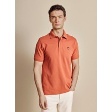 Brooks Brothers Kırmızı Erkek Nakışlı Polo T-Shirt BBSS26MTS001