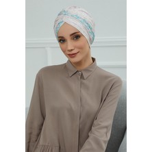 Aisha's Design Desenli Kullanışlı Bone,Desen 30,B-9YD