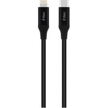 Bemy Ticaret Type-C - Lightning Hızlı Şarj Kablosu 150CM-SIYAH