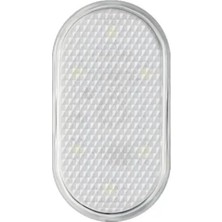 Bemy Ticaret Dokunmatik Sensörlü Mini 6 LED Lamba USB Şarj Edilebilir Ayak Altı Mıknatıslı Torpido Lambası