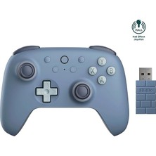 Bemy Ticaret Ultimate 2c Wireless Controller For Windows Pc And Android, With 1000Hz Polling Rate, Hall Effect Joysticks And Hall Triggers, And Remappable L4/r4 Bumpers, Turbo Function (Dark Blue)
