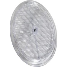 Bemy Ticaret Doğalgaz Havalandırma Cam Menfez Kapağı Çap 18 cm
