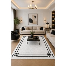 Pelura Halı Modern Kaymaz Taban Makinede Yıkanabilir Leke Tutmaz Oturma Odası Salon Halı Koridor Halı
