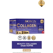 Bioxcin Collagen & Hyaluronic Acid Tip 1-3 90 Şase 10.000 Mg Vitamin C İçeren Takviye Edici Gıda