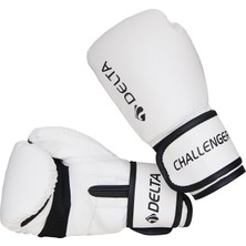 Delta Challenger Dura-Strong Beyaz-Siyah Boks Eldiveni 6 oz Kullanım Amacı: Antrenman ve Sparring