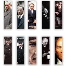 Bemy Ticaret Adet Mustafa Kemal Atatürk Kitap Ayracı (40X145 Mm)