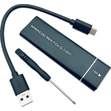Bemy Ticaret 4766 USB 3.1 Type-C To Pcı-E Express Nvme SSD M.2 M-Key Hard Disk Kutusu
