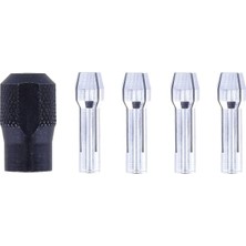 Bemy Ticaret 4485 1 Adet Mandren Dahil Penset Seti, 1 Mandren ve 4 Penset (0,8/1,6/2,4/3,2 Mm)