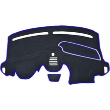 Bemy Ticaret Koruma Halısı Siyah Kenar Renk Mavi Ford Courier Ekranlı 2013-2020 ile Uyumlu