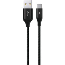 Bemy Ticaret Alumicable Xl Usb-A - Usb-C Şarj Kablosu 2mt.