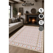 Pelura Halı Kilim Desen Baskılı Kaymaz Yıkanabilir Salon Oturma Odası Mutfak Balkon Halısı Yolluk