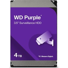 Bemy Ticaret Digital 4tb Wd Mor Gözetim Dahili Sabit Disk HDD - Sata 6 Gb/s, 256 MB Önbellek, 3.5" - WD43PURZ