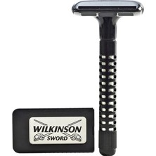 Bemy Ticaret Sword Klasik Tıraş Bıçağı Makinesi ve 5 Yedek Bıçak 1 Paket (1 x 0.400 G)