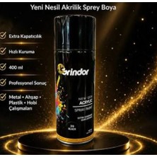 Mat Siyah Sprey Boya 400 ml