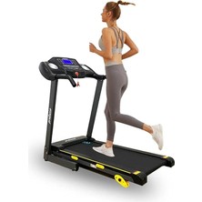Bemy Ticaret Force Pasifik Koşu Bandı - 2.25 Hp, Katlanılabilir, Kolay Kurulum, LED Gösterge, 0.8-14 Km/sa