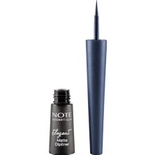 Bemy Ticaret Cosmetics Elegant Matte Dipliner Waterproof Mavi, 03 Navy Blue