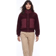 Discovery Expedition D6WL-MNT3524 Bordo Kadın Sweatmont