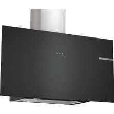 Bosch DWF95AJ60T 90 cm Siyah Duvar Tipi Davlumbaz Boyalı Cam Materyal ile Modern Tasarım