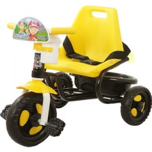 Babyhope Baby Hope Prens Üç Teker Sarı Siyah Çocuk Bisikleti 2-4 Yaş Arası Kullanım İçin Güvenli Özellikler