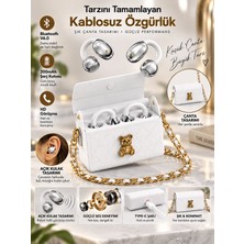 Deanb Ows Bluetooth 6.0 Kulaklık 200MAH Premium Çanta Tasarımlı Kablosuz Kulaklık Modern Tasarım