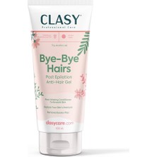 Bemy Ticaret Bye-Bye Hairs Tüy Azaltıcı Jel – Epilasyon Sonrası Ağda Bakım Kremi – Nemlendirici ve Tüy Geciktirici Jel – Bacak, Bikini, Koltuk Altı Için Uygun – Tüm Cilt Tipleri, 100 ml