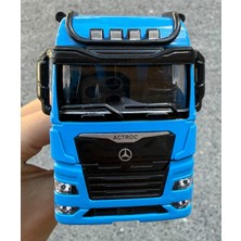 Hepsilazım Mercedes Kafa Oynar Oyuncak Metal Taşıyıcı Tır Actroc Model Diecast 12 cm Maket Koleksiyon Araba