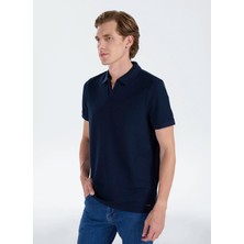 Altınyıldız Classics Lacivert Erkek Slim Fit Polo T-Shirt ACE091262302