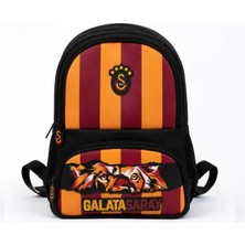Me Team Galatasaray Lisanslı Aslan Desenli 3 Bölmeli Anaokulu Çantası