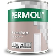 Permolit 0,75 Lt Permokapı Yarı Mat Beyaz Sentetik Panel Kapı Boyası 04.058