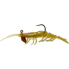 Osaka Caridina Shrimp 76MM 6.5gr TPE Silikon Karides - C044 Gerçekçi Suni Yem Çeşidi