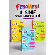 Fenomen Yayıncılık Fenomen 4.sınıf  Türkçe Soru Bankası + Matematik Soru Bankası + Fen Soru Bankası 2026 Güncel Basım